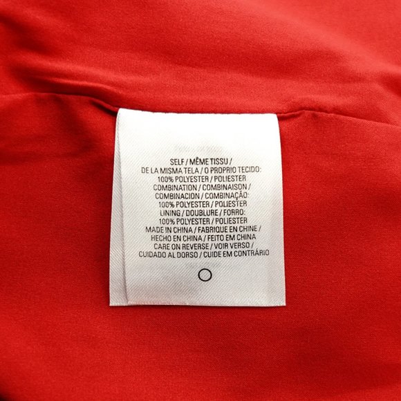 Tahari Red and White Lace Mini Dress - Picture 4 of 5